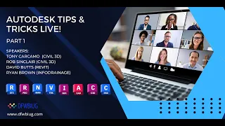 Autodesk Tips & Tricks Live : Part 1