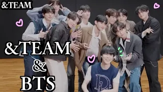 【ENG sub】＆TEAMとBTS先輩