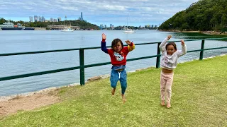 💜 Berry Island Reserve walk, sun, greenery, shell picking, Kukaburra, Picnic ❤️ - Sydney, with kids