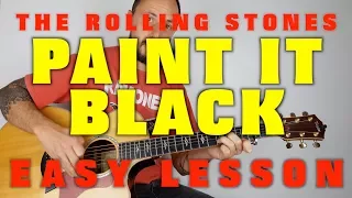 How to play Paint It Black The Rolling Stones