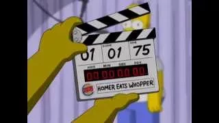 Burger King - The Simpsons Movie - Homer Eats Whopper (2007, USA)