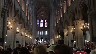 Notre Dame organist gone mad at end of mass