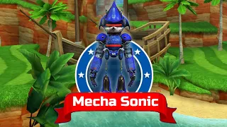 Sonic Dash - Mecha Sonic New Character Unlocked MOD vs All Bosses - All 68 Characters Unlocked