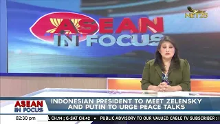Indonesian President to meet Zelensky and Putin to urge peace talks