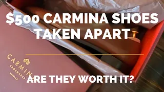 CARMINA Shoe Review | Shoes are Taken Apart and Reviewed