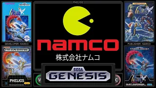 Sega Genesis: Evolution of All Namco Games with Box Art Comparison | VCDECIDE