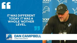 Dan Campbell says Detroit was "arguably the BEST ENVIRONMENT" he's EVER been in | CBS Sports