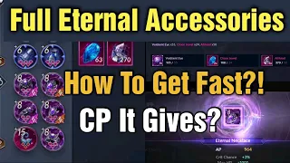 Black Desert Mobile Full Eternal Accessories: How I Got It Faster & CP It Gives!?