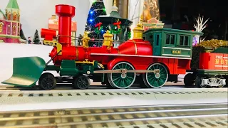 Colorful Lionel Nutcracker Rt and Polar Express