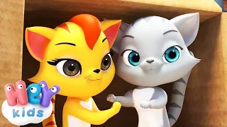 The Little Kitten Song for Kids 🐱 HeyKids Nursery Rhymes & Baby Songs