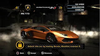 NFS Most Wanted 2005 |  Addon cars Showcase 32 to 113