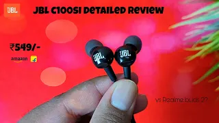 JBL C100SI | Honest Review | Best Sounding Earphones under Rs 600