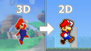 I made Super Mario 64 2D in 8 hours