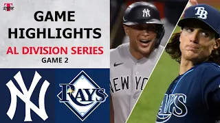 New York Yankees vs. Tampa Bay Rays Game 2 Highlights | ALDS (2020)