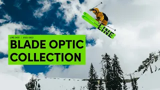 All-New LINE Blade Optic Skis - Experience Freeride Skiing Through A New Lens