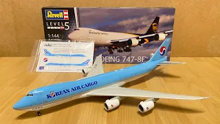 Assembly / Revell 1/144 scale Boeing 747-8F Korean Air Cargo / Zocker J