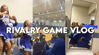 RIVALRY GAME VLOG + GRWM☆: tree lighting, chit-chat, cheer battle and more | Jayla Zaire