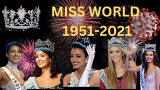 Miss World Winner From 1951 to 2021 || Most Beautiful Girl of World  @houseofcompare