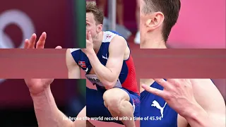 Karsten Warholm wins GOLD in Men’s 400m Hurdles with 45 94! WORLD RECORD  | Olympics Tolkyo 2021