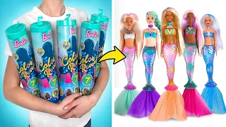 Abriendo la serie de Barbie Color Reveal Mermaid