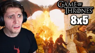 Game of Thrones - Episode 8x5 REACTION!!! "The Bells"