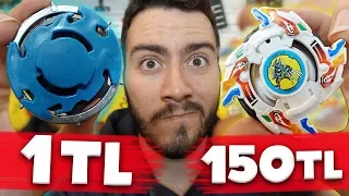 1 TL VS 150 TL BEYBLADE KAPIŞMASI #BunaDeğerMi