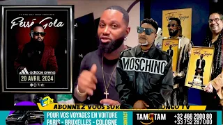 FERRE GOLA RECOIT UNE PLAQUE COMMEMORATIVE DE L'ADIDAS ARENA IL REFUSE DE PUBLIE, KOFFI APESAKI YE