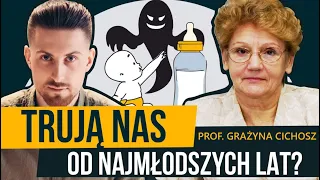 Trują nas od najmłodszych lat! Niebezpieczne mlekozastępcze preparaty. / prof. Grażyna Cichosz