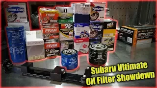 Ultimate Subaru Oil Filter Showdown