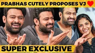 ഒരുപാട് പെൺകുട്ടികൾ എന്നെ Reject ചെയ്തിട്ടുണ്ട് - Prabhas Super Exclusive Interview | Saaho