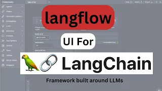 ⛓️ langflow | UI For 🦜️🔗 LangChain