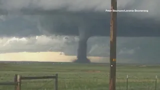 Video compilation of Laramie tornado