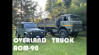 IVECO TRUCK ACM 90 PROGETTO OVERLAND CAMPERIZZAZIONE