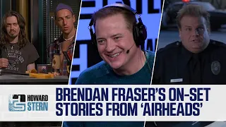 Brendan Fraser on Filming “Airheads” With Adam Sandler and Chris Farley