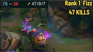 Rank 1 Fizz: 47 KILLS IN ONE GAME! HE IS NOT HUMAN...