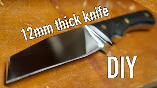 Making a 12mm Fixed Blade Knife (continued)