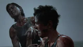 Abby Bites and Rips off Ellie's Fingers - Last of Us 2