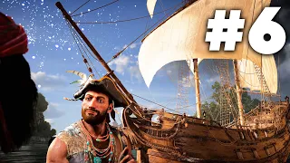 SKULL AND BONES Gameplay Walkthrough Part 6 - Building a NEW Snow Tank Ship