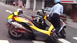 Scooter Crash Scooter Crash Compilation Driving in Asia 2015 Part 14