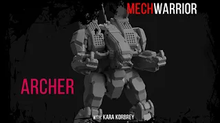 Archer злая машина как никак  [#mechwarrior]