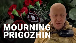 Prigozhin plane crash: Mourners pay tribute in St. Petersburg