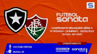 BOTAFOGO X FLUMINENSE - BRASILEIRÃO 2022 - 14ª RODADA - 26/06/2022 - NARRAÇÃO