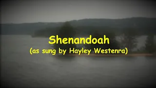 Shenandoah (as sung by Hayley Westenra) - Karaoke by Brenda