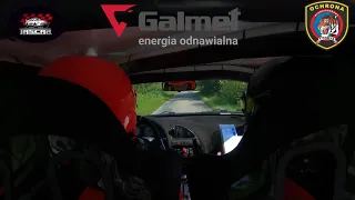 9. Rajd Rzeszowiak Michalak/Nowak Citroen Saxo OS02 Grudna