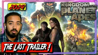 KINGDOM of the PLANET of the APES Final Trailer Reaction | Freya Allan | #reaction #trending