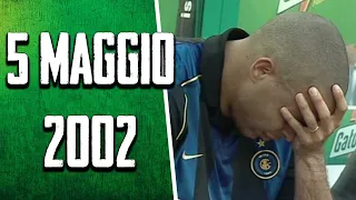 La storia del 5 MAGGIO 2002 ||| La SFIDA SCUDETTO più incredibile di sempre