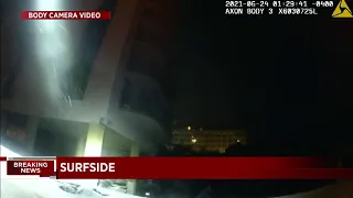 Bodycam video shows initial response at Surfside condo collapse