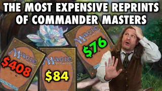 The Most Expensive Reprints Of Commander Masters | Magic: The Gathering