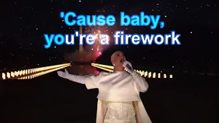 Katy Perry - Firework Karaoke (From Celebrating America)