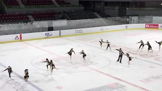 IWSC - Team Spectacle Nation’s Cup Free Skate, Bordeaux France, April 2024 - 4th Place Overall